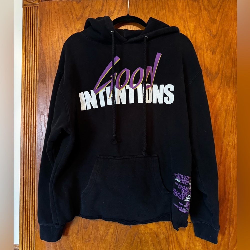 Good Intentions hoodies